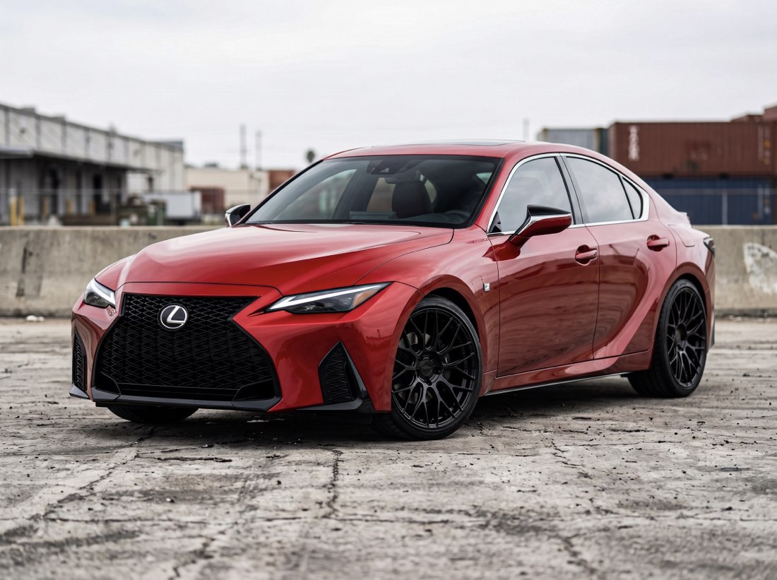 Lexus F Sport 350 on WC Forged wheels